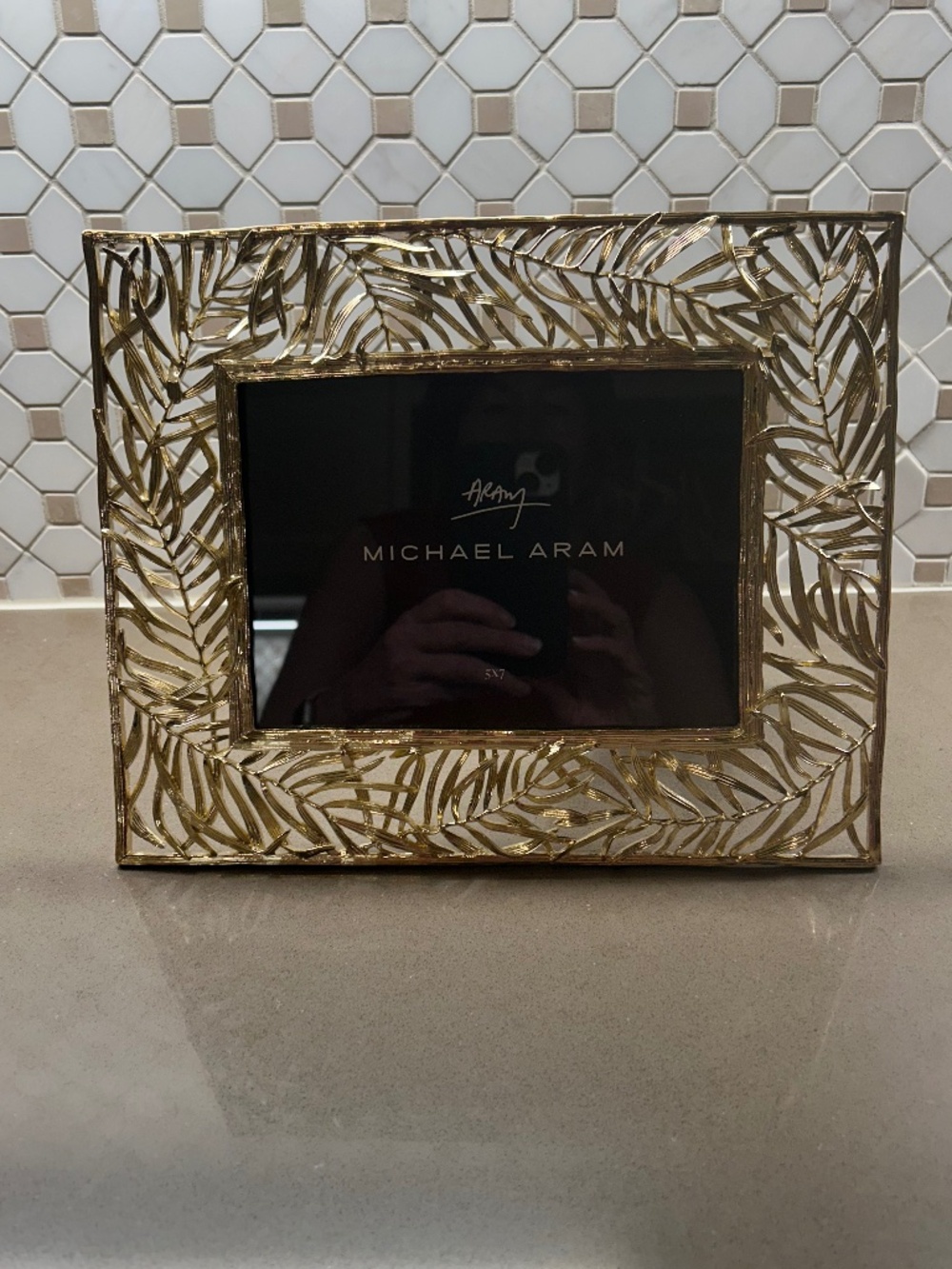 Michael Aram 5 x 7 Palm Picture Frame, $45, Original $180